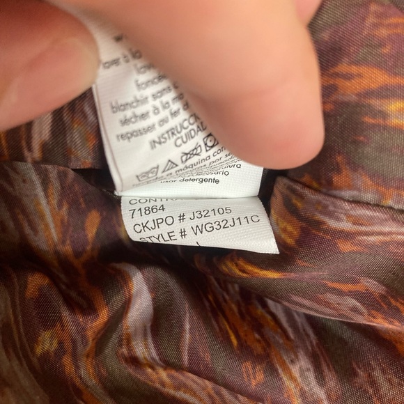 Calvin Klein Women’s Large Brown Corduroy/Lined Jacket - Picture 9 of 13